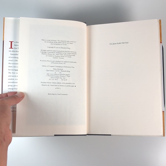 2/$30 - Open House by Elizabeth Berg - Picture 5 of 9